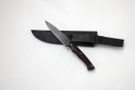 Нож "Игла" из дамасской стали цельнометаллический