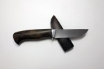 Нож "Олень" (малый) дамасская сталь, (деревянные ножны)