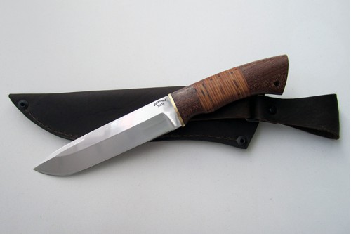 Нож из нержавеющей стали 95Х18 "Енот" - работа мастерской кузнеца Марушина А.И.
