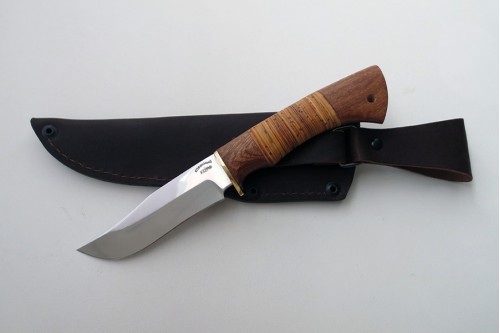 Нож из инструментальной стали Х12МФ "Гюрза" (малый) - работа мастерской кузнеца Марушина А.И.