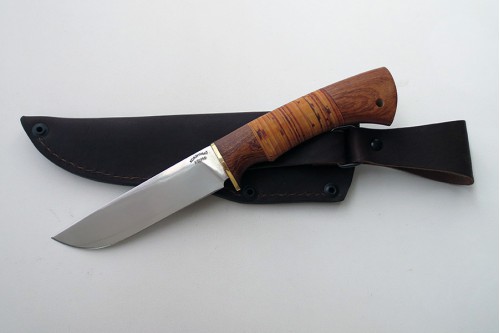 Нож из инструментальной стали Х12МФ "Лис" (малый) - работа мастерской кузнеца Марушина А.И.