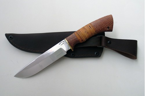 Нож из инструментальной стали Х12МФ "Морж" (малый) - работа мастерской кузнеца Марушина А.И.
