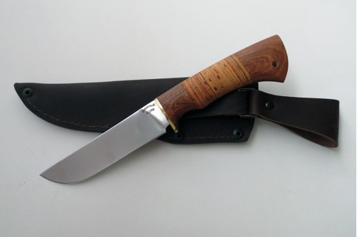 Нож из инструментальной стали Х12МФ "Олень" (малый) - работа мастерской кузнеца Марушина А.И.