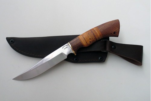 Нож из инструментальной стали Х12МФ "Осетр" (малый) - работа мастерской кузнеца Марушина А.И.