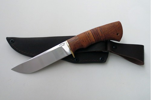 Нож из инструментальной стали Х12МФ "Пантера" (малый) - работа мастерской кузнеца Марушина А.И.