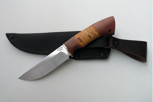 Нож из инструментальной стали Х12МФ "Песец" (малый) - работа мастерской кузнеца Марушина А.И.