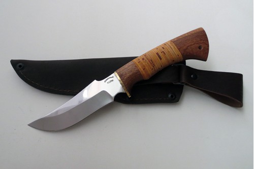 Нож из инструментальной стали Х12МФ "Рыбак" (малый) - работа мастерской кузнеца Марушина А.И.