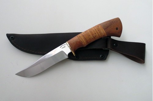 Нож из инструментальной стали Х12МФ "Скорпион" (малый) - работа мастерской кузнеца Марушина А.И.