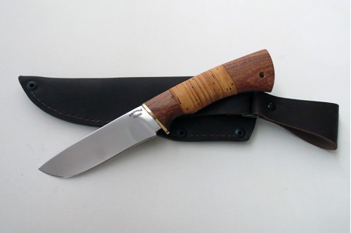 Нож из инструментальной стали Х12МФ "Шершень" (малый) - работа мастерской кузнеца Марушина А.И.