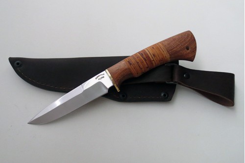 Нож из инструментальной стали Х12МФ "Универсал" (малый) - работа мастерской кузнеца Марушина А.И.