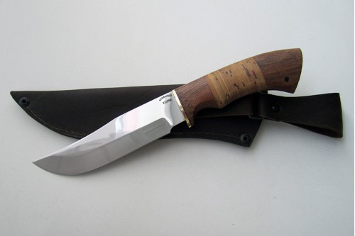 Нож из инструментальной стали Х12МФ "Куница"
