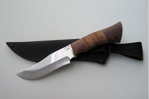 Нож из инструментальной стали Х12МФ "Мангуст"