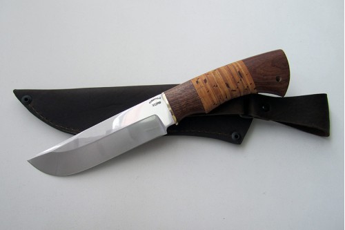 Нож из инструментальной стали Х12МФ "Охотник"