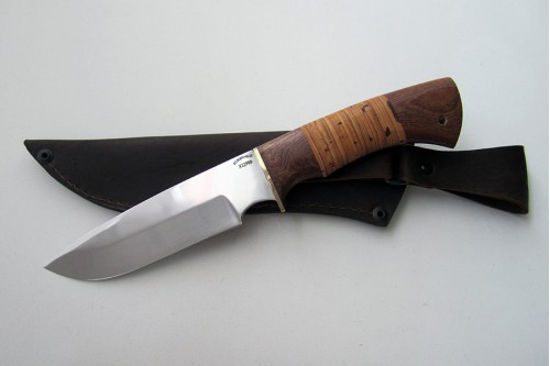 Нож из инструментальной стали Х12МФ "Пума" - работа мастерской кузнеца Марушина А.И.