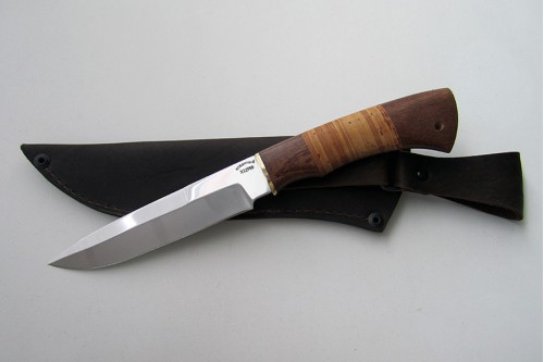 Нож из инструментальной стали Х12МФ "Универсал" - работа мастерской кузнеца Марушина А.И.