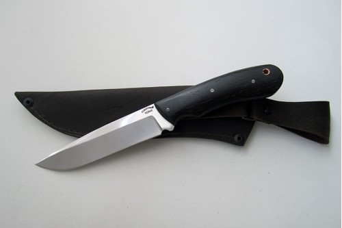 Нож из инструментальной стали Х12МФ "Гепард" ц/м  - работа мастерской кузнеца Марушина А.И.