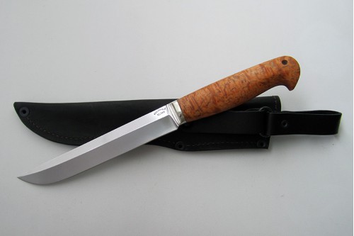Нож из инструментальной стали Х12МФ "Луч" (ромб)