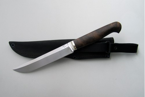 Нож из инструментальной стали Х12МФ "Луч" (ромб)