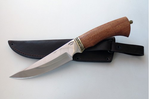 Нож из нержавеющей стали 95Х18 "Акула" - работа мастерской кузнеца Марушина А.И.