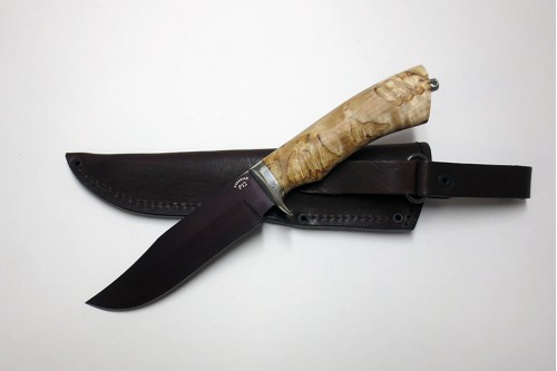 Нож "Гюрза (ст. к/б)  из стали Р12 (быстрорез)