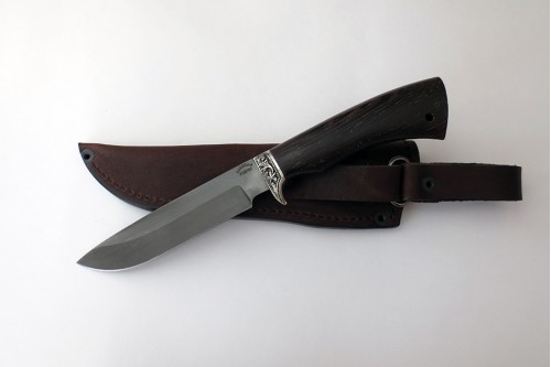 Нож "Морж" (малый) из стали Р6М5К5 (быстрорез) - работа мастерской кузнеца Марушина А.И.