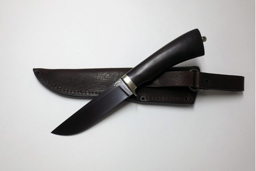 Нож "Пантера" (малый) из стали Р12 (быстрорез) - работа мастерской кузнеца Марушина А.И.