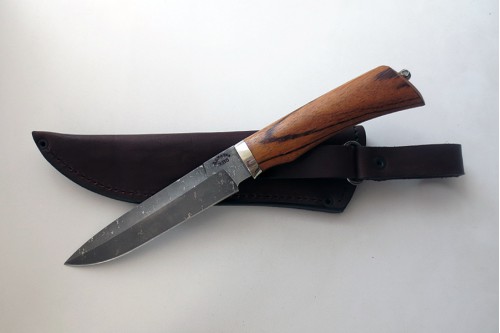 Нож Универсал из инструмент. стали ХВ5 (алмазка) - работа мастерской кузнеца Марушина А.И.