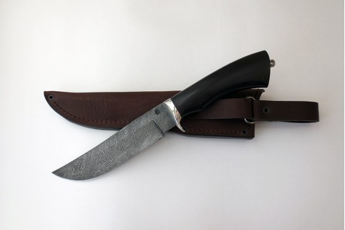 Нож из дамасской стали "Куница"