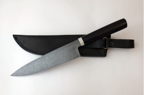 Нож "Кухонный" из дамасской стали