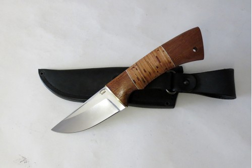 Нож из инструментальной стали Х12МФ "Еж" (малый) - работа мастерской кузнеца Марушина А.И.