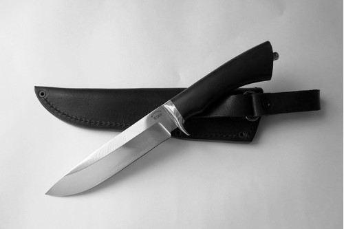 Нож из инструментальной стали Х12МФ "Лань"